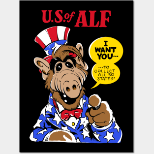 U.S of ALF Posters and Art